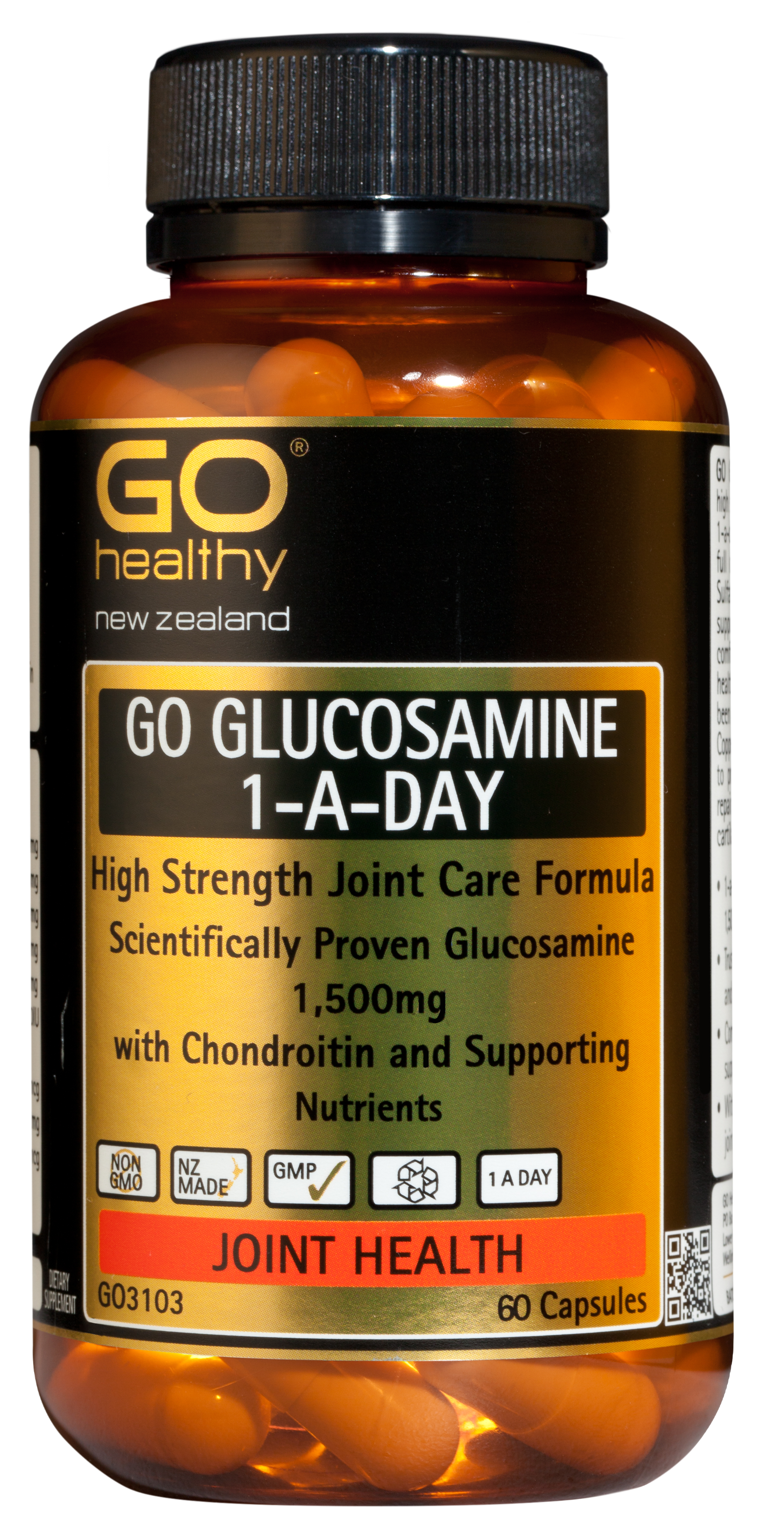 GO Healthy Glucosamine 1-A-Day 60 Capsules